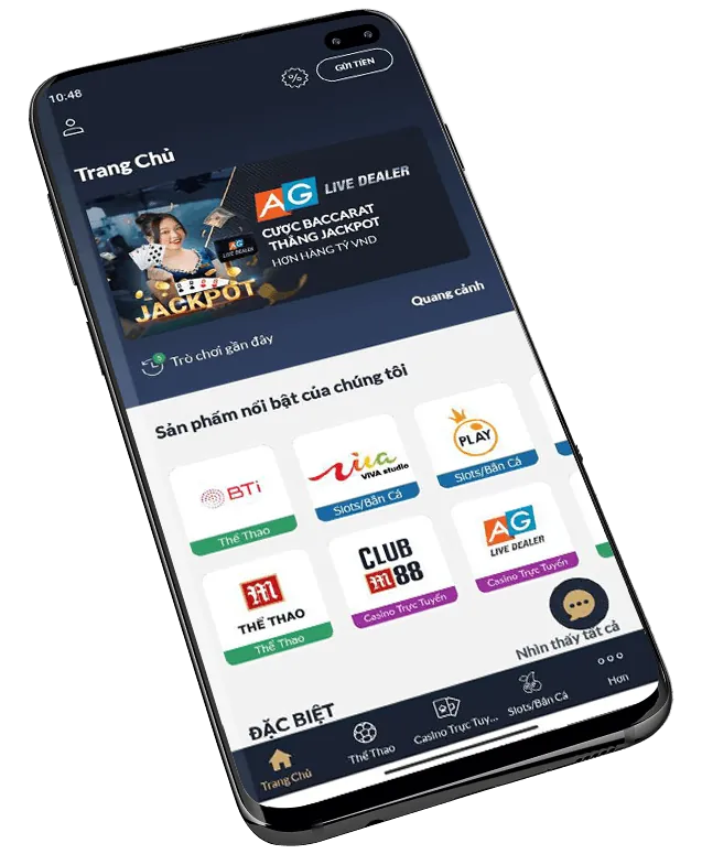 Ứng dụng di động Sinbet