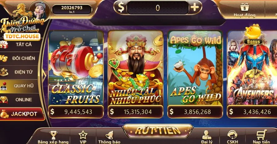 Các chương trình khuyến mãi iWin Club